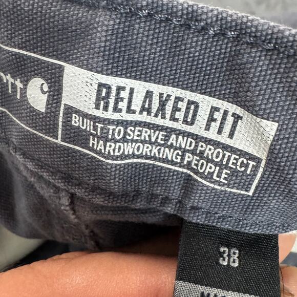 Carhartt Relaxed Fit Cargo Shorts Workwear Gray Utility - Size: 38 - Picture 4 of 7